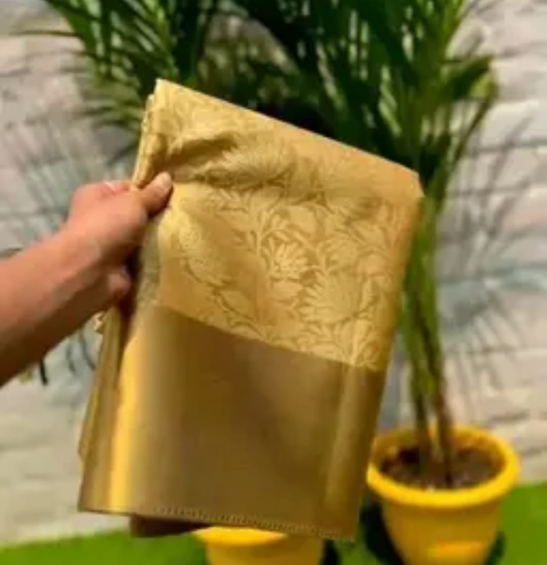 GOLDEN COLOUR SAREES - Image 5