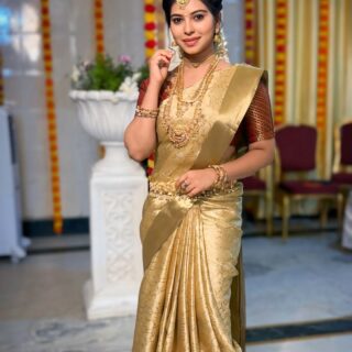 GOLDEN COLOUR SAREES
