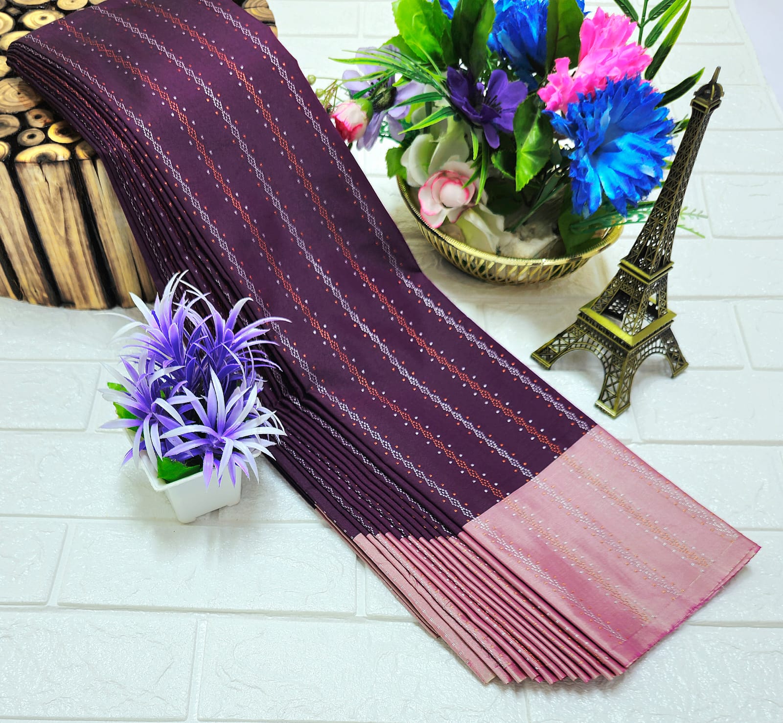GRAND SOFT SILK WEDDING AND PARTY WEAR SILK SAREES - Image 2