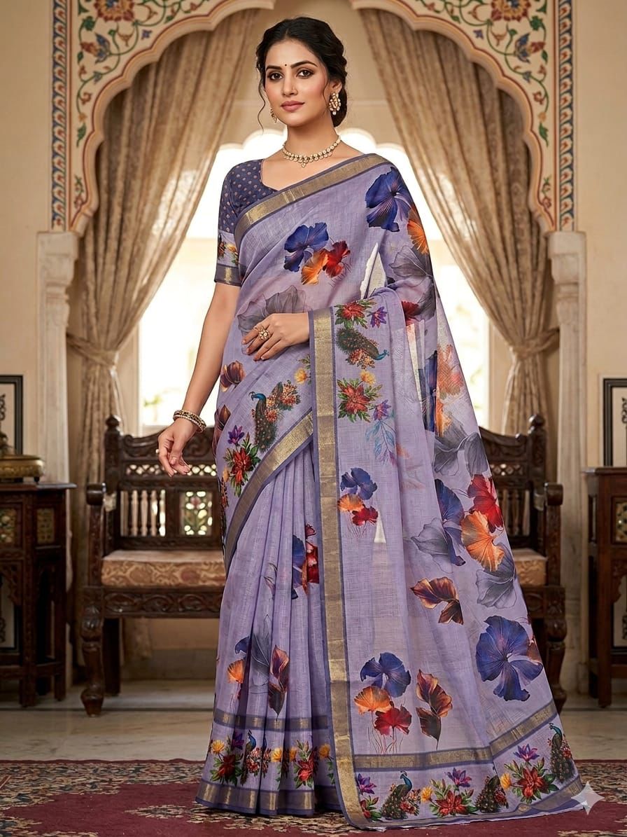 FANCY KOTA COTTON SAREES - Image 7