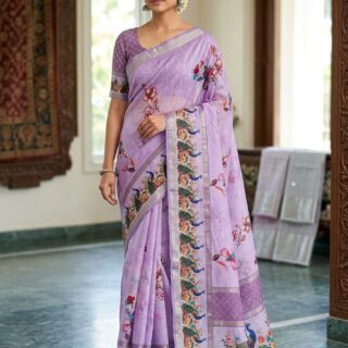 FANCY KOTA COTTON SAREES-4