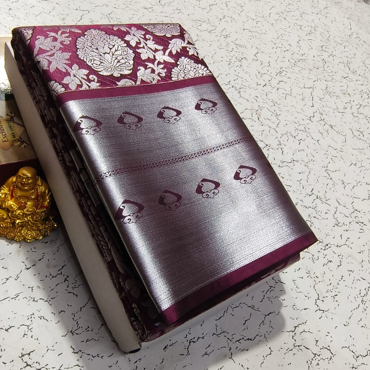 ELITE BRIDAL FANCY SILK SAREES-4 - Image 4