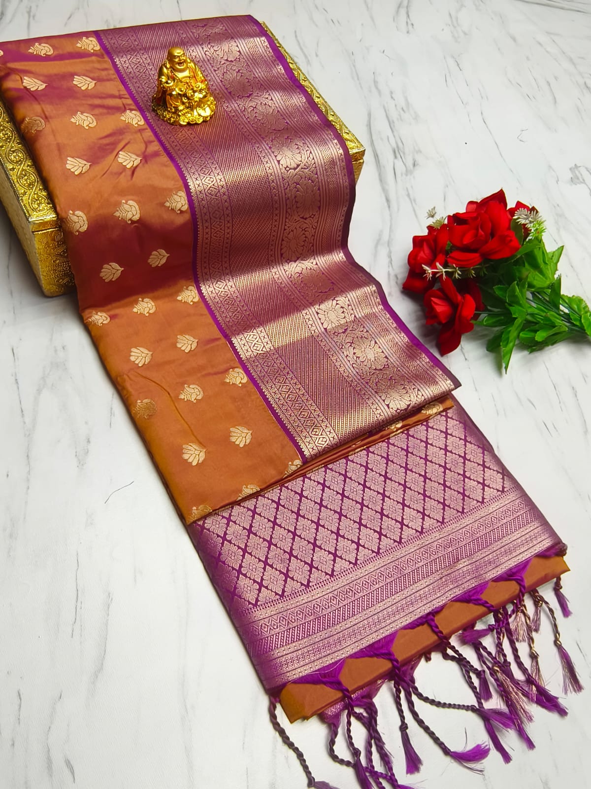 LUXURY SILKY SAREES - Image 3