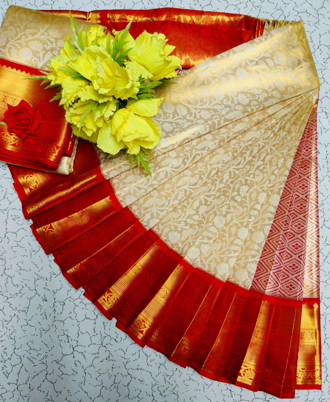 SPECIAL TISSUE WEDDING SILK SAREES-3