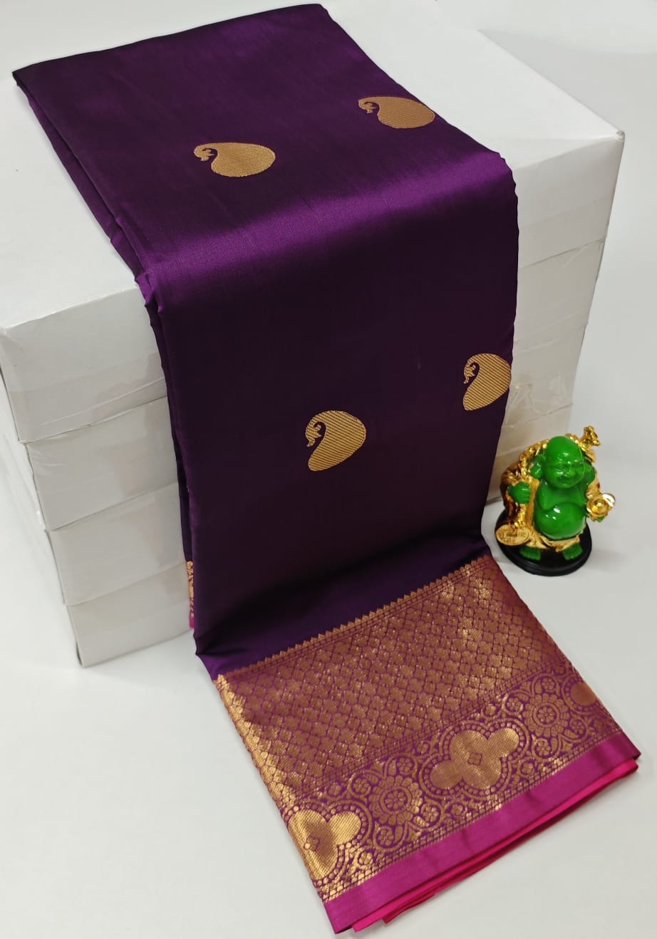 PREMIUM KANCHI SOFT SILK SAREES - Image 10