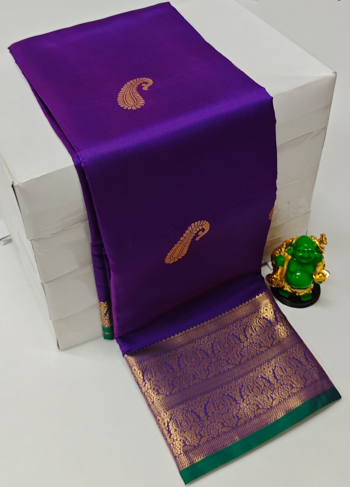 PREMIUM KANCHI SOFT SILK SAREES - Image 9