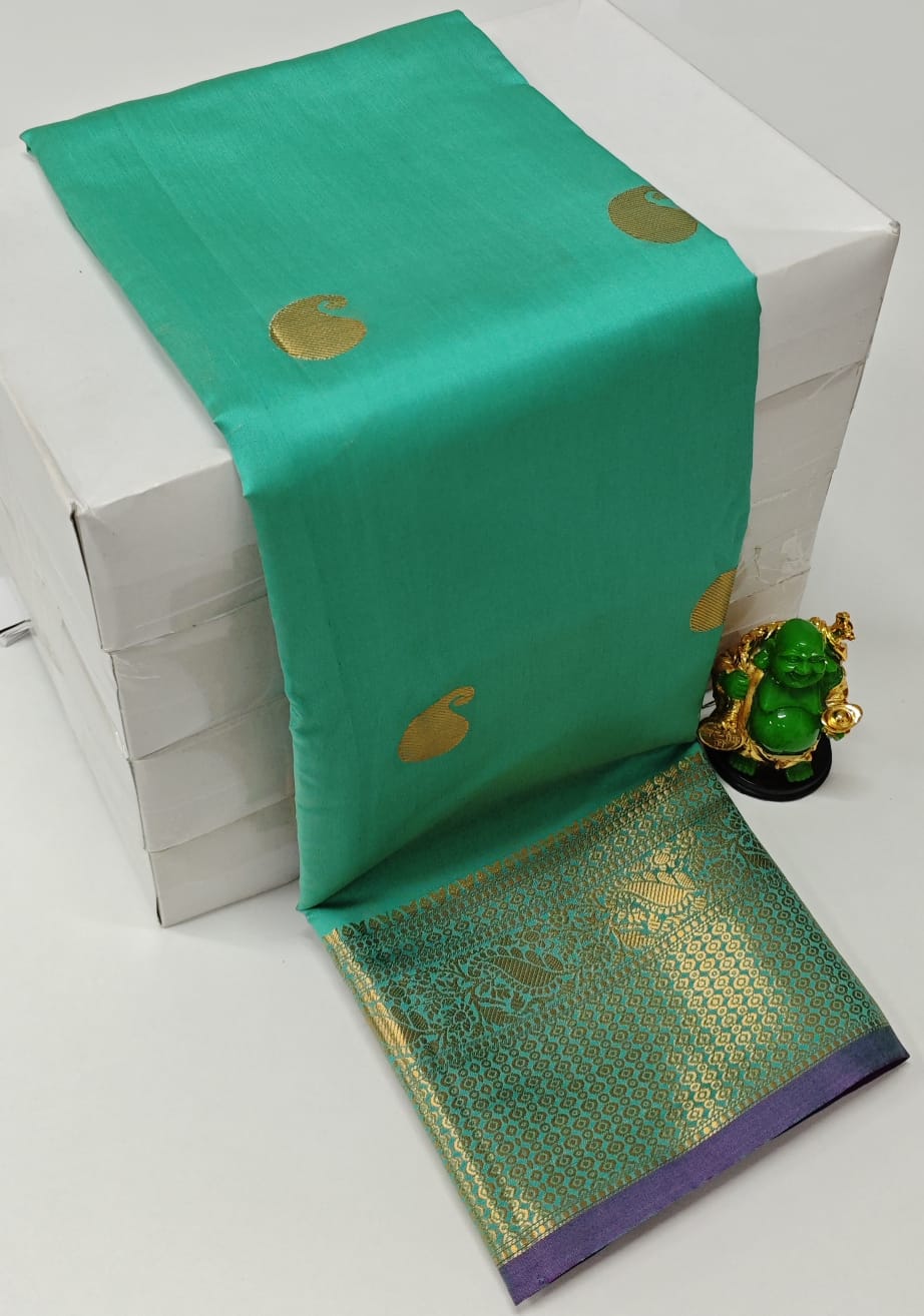 PREMIUM KANCHI SOFT SILK SAREES - Image 5