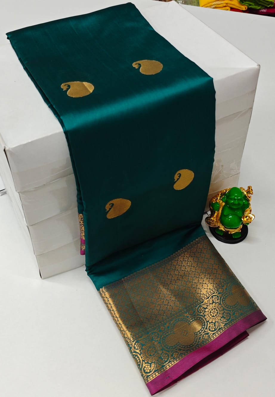 PREMIUM KANCHI SOFT SILK SAREES - Image 4