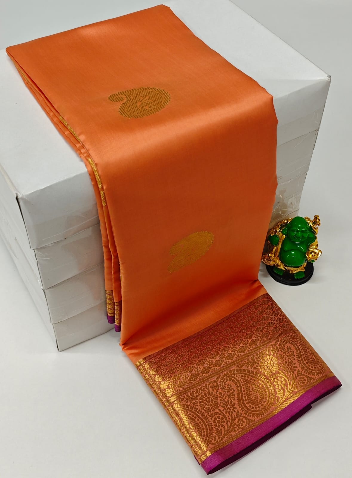 PREMIUM KANCHI SOFT SILK SAREES-3 - Image 9