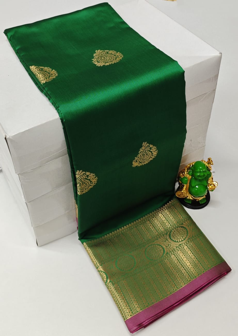 PREMIUM KANCHI SOFT SILK SAREES-3 - Image 8