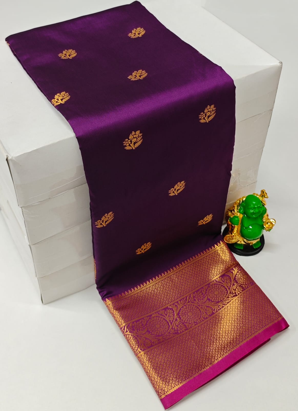 PREMIUM KANCHI SOFT SILK SAREES-3 - Image 4