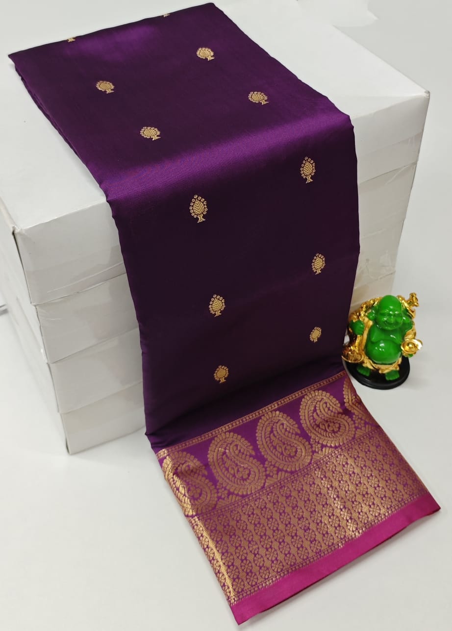 PREMIUM KANCHI SOFT SILK SAREES-3 - Image 3