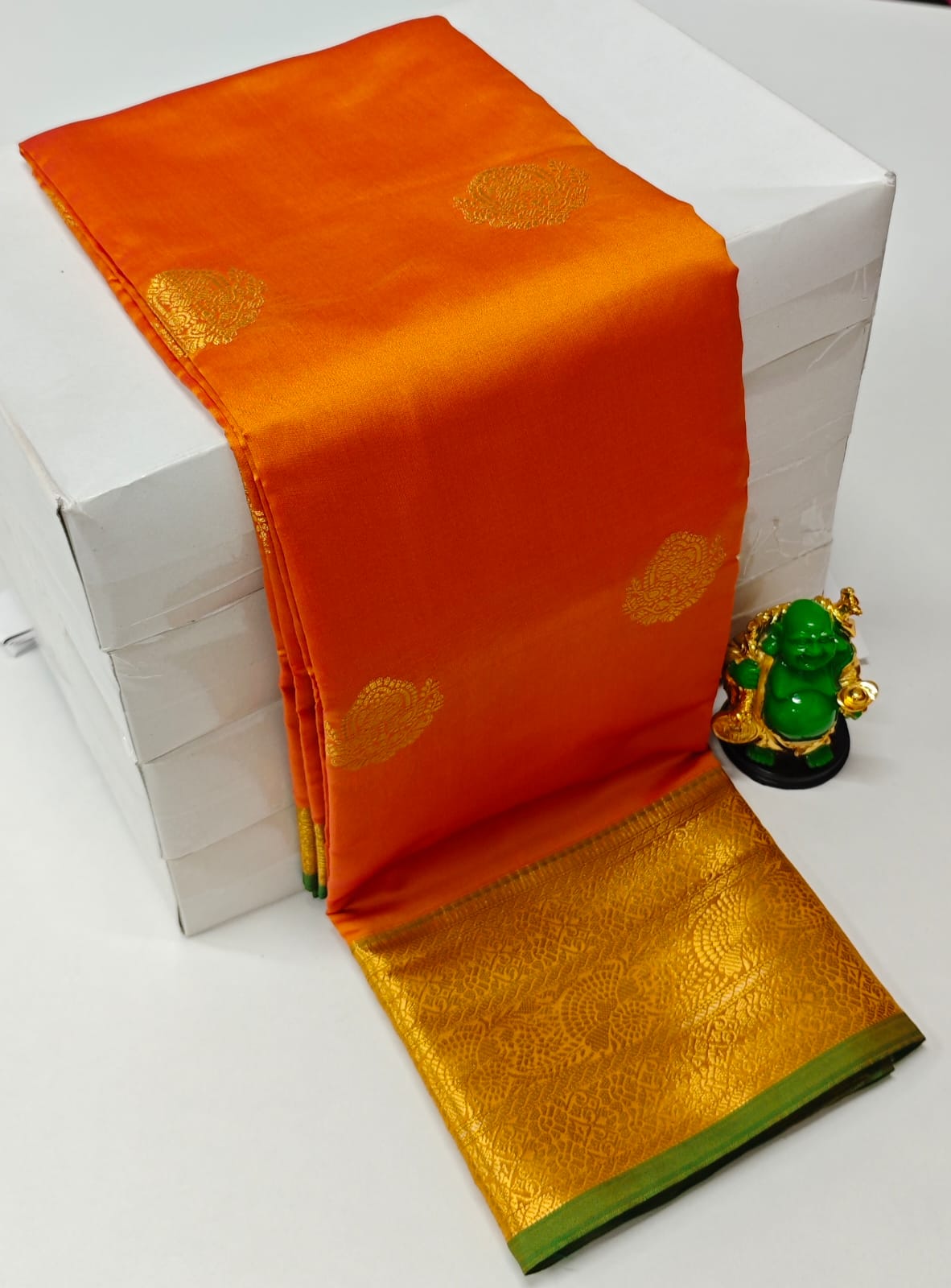 PREMIUM KANCHI SOFT SILK SAREES-4 - Image 9