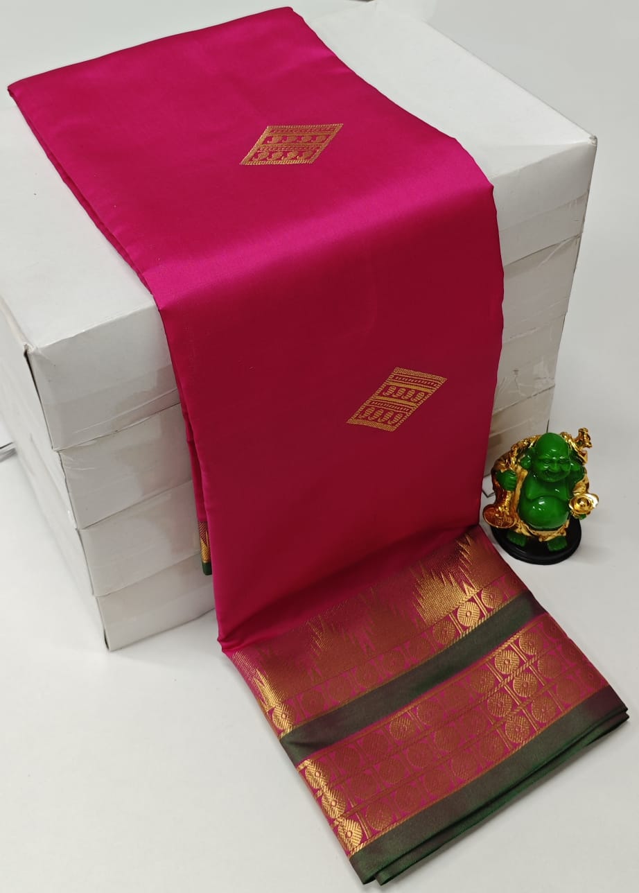 PREMIUM KANCHI SOFT SILK SAREES-4 - Image 5