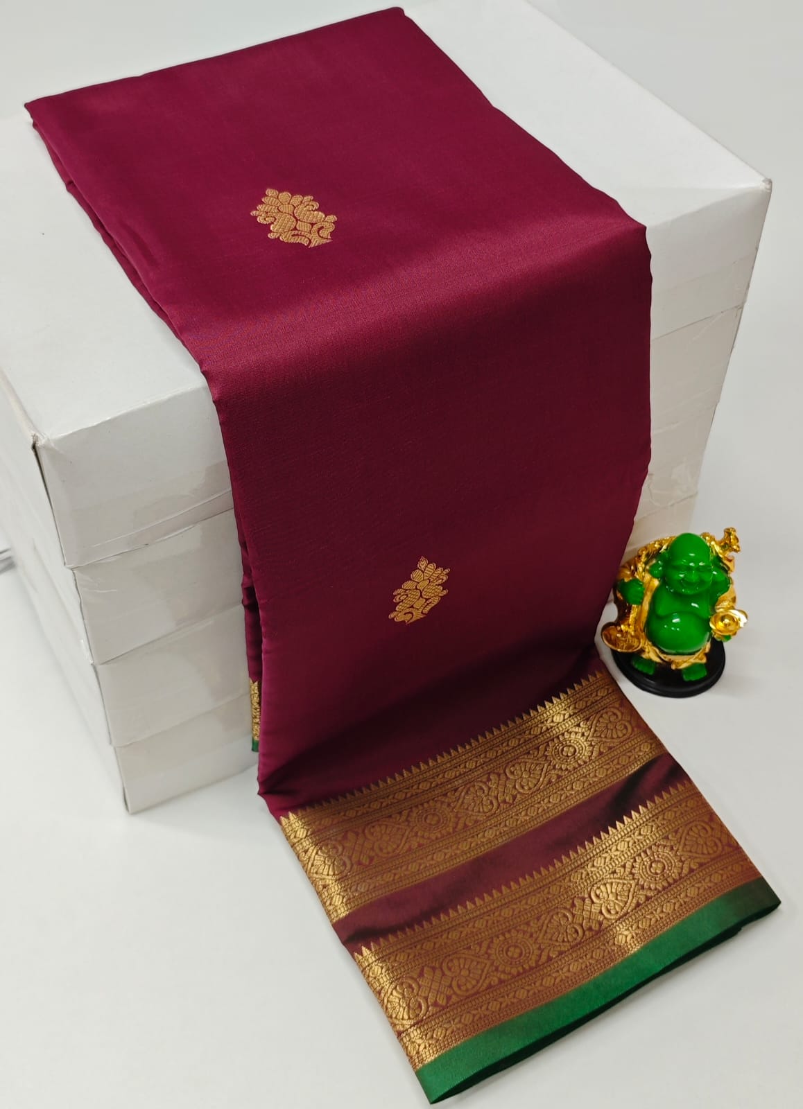 PREMIUM KANCHI SOFT SILK SAREES-5 - Image 5