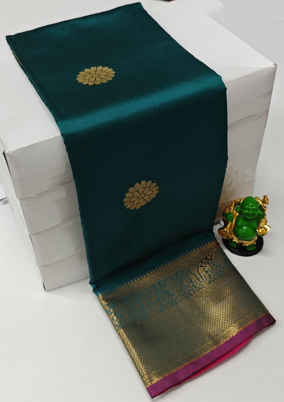 PREMIUM KANCHI SOFT SILK SAREES-5 - Image 4