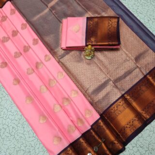 MANGALYAM KORVAI KOTTANJI TANA SOFT SILK SAREE