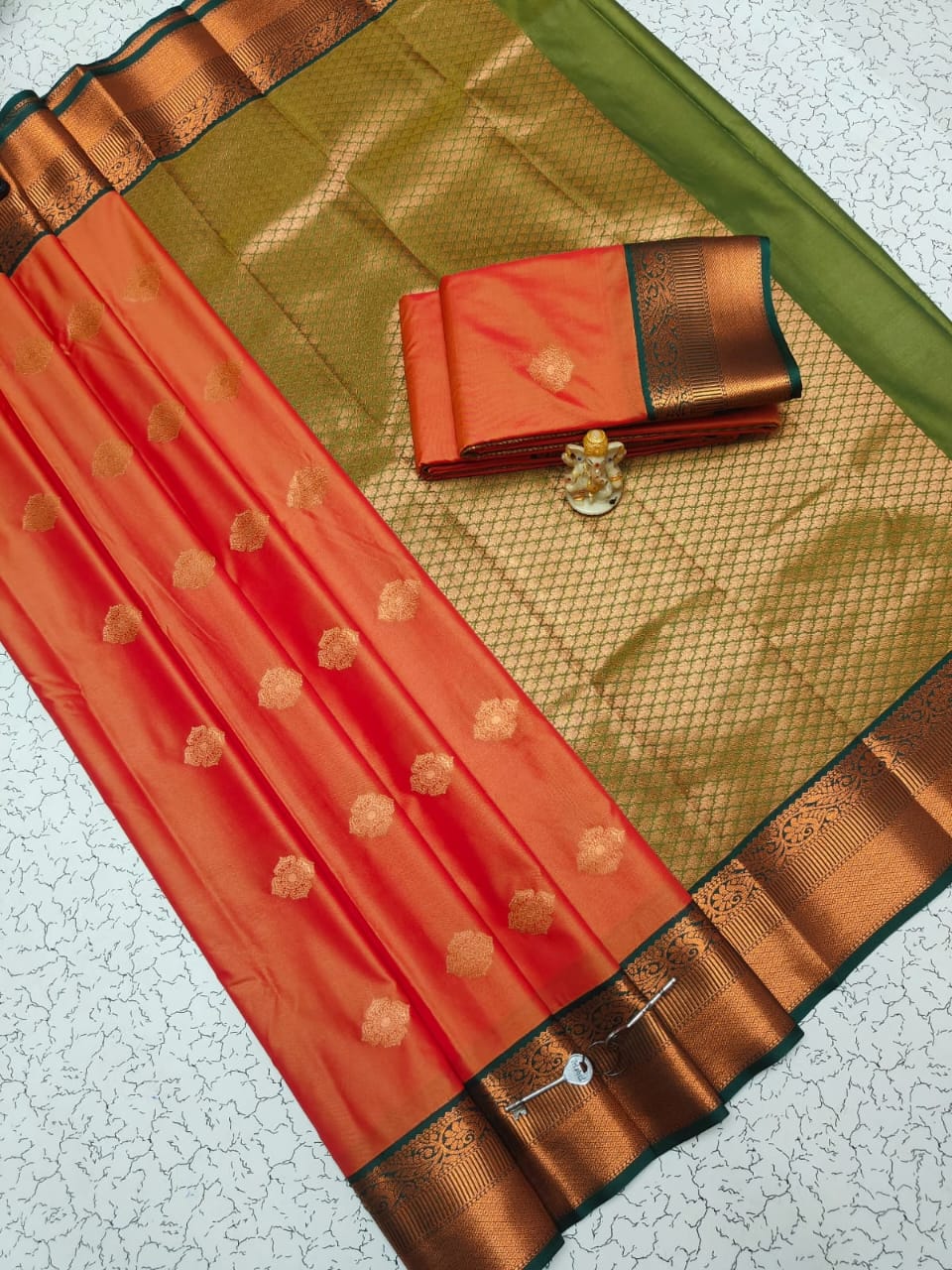 MANGALYAM KORVAI KOTTANJI TANA SOFT SILK SAREE-2 - Image 9