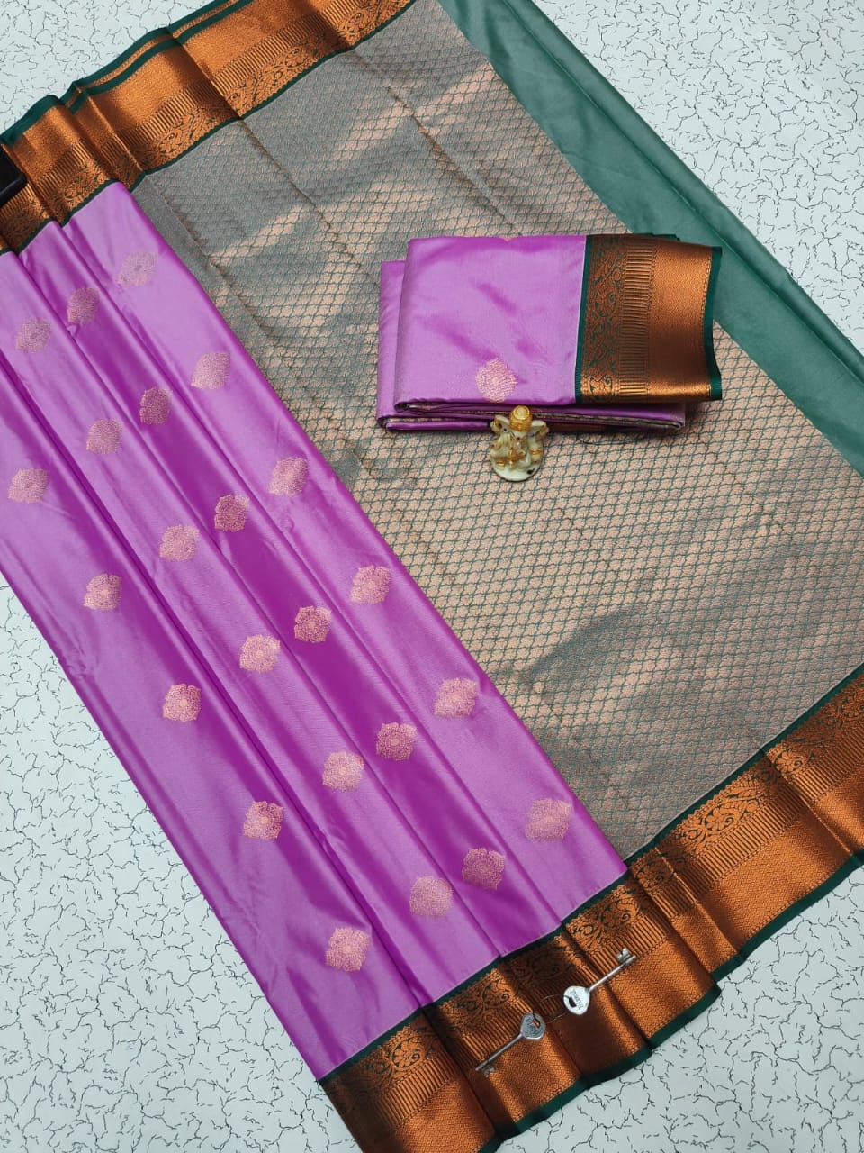 MANGALYAM KORVAI KOTTANJI TANA SOFT SILK SAREE-2 - Image 8