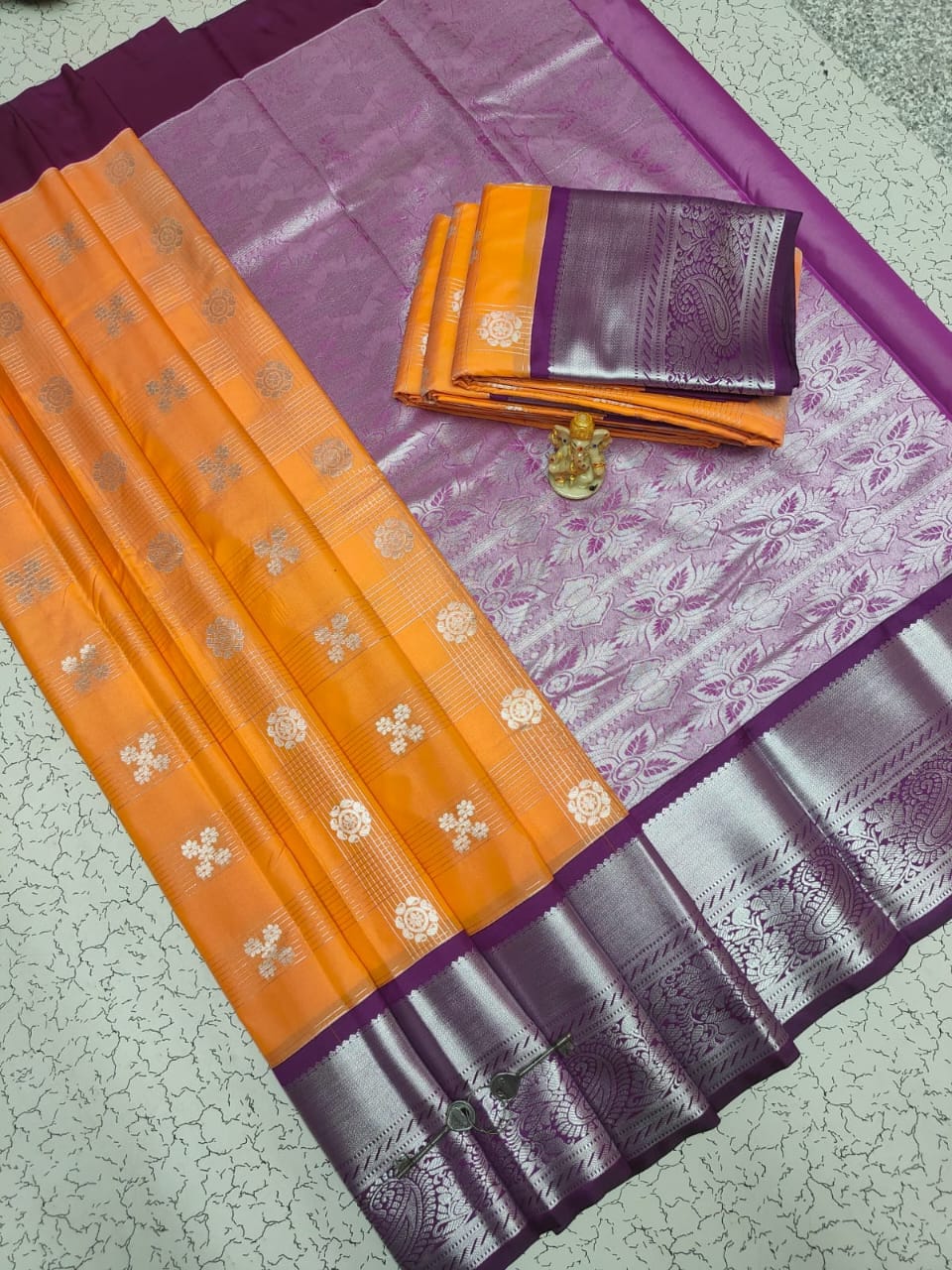 MANGALYAM KORVAI KOTTANJI TANA SOFT SILK SAREE-2 - Image 4