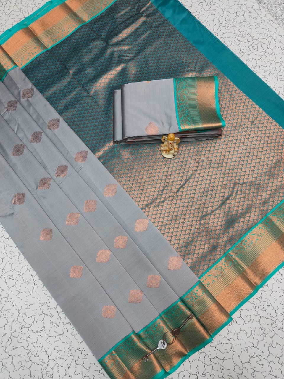 MANGALYAM KORVAI KOTTANJI TANA SOFT SILK SAREE-2 - Image 3