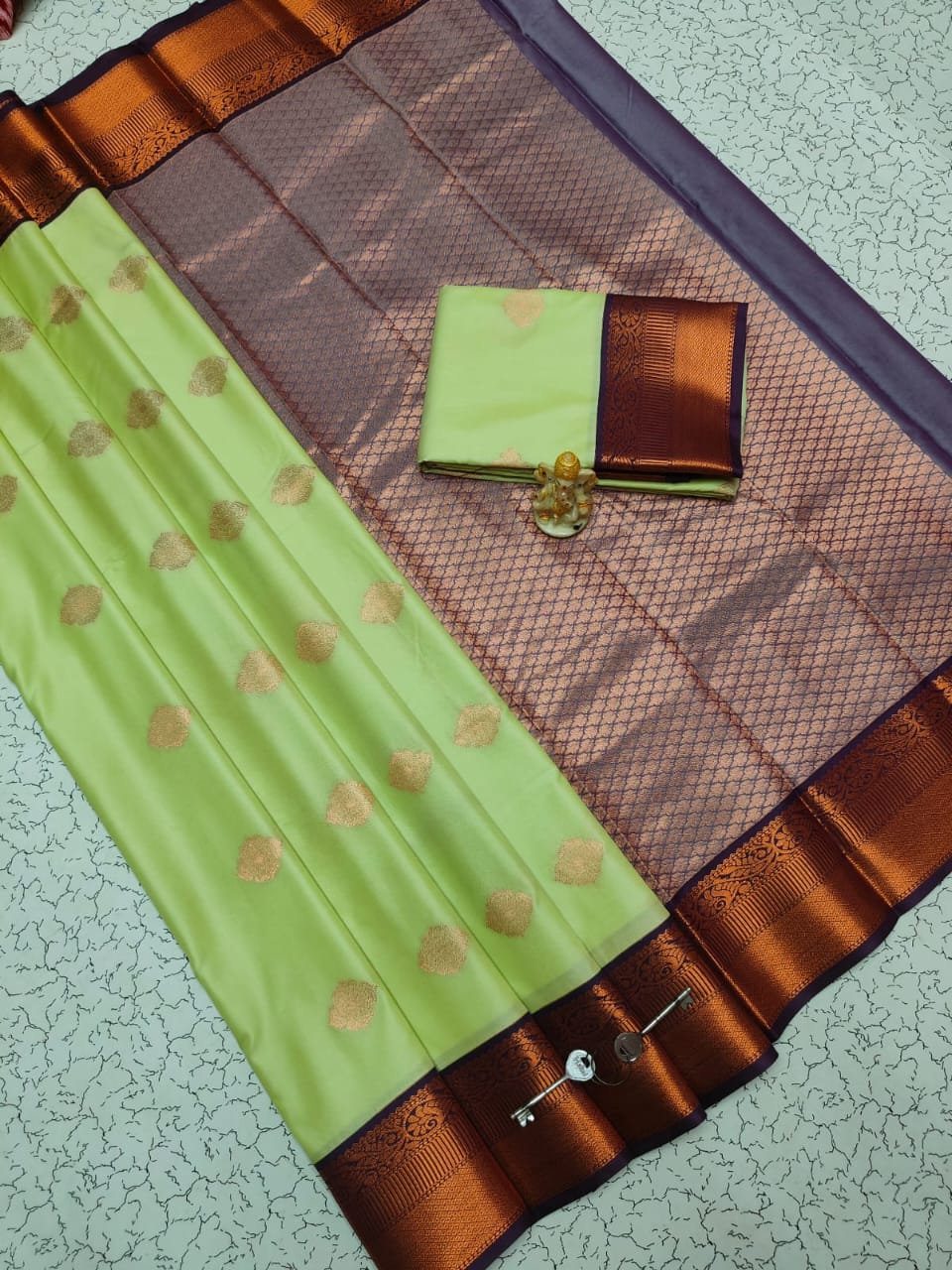 MANGALYAM KORVAI KOTTANJI TANA SOFT SILK SAREE-2