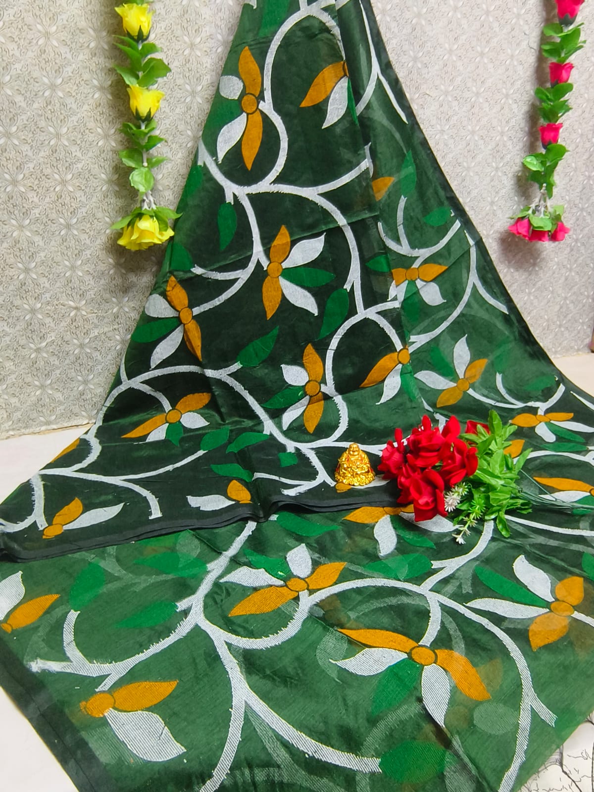 SILK COTTON DIGITAL PRINTING SAREES COLLECTION-2 - Image 2
