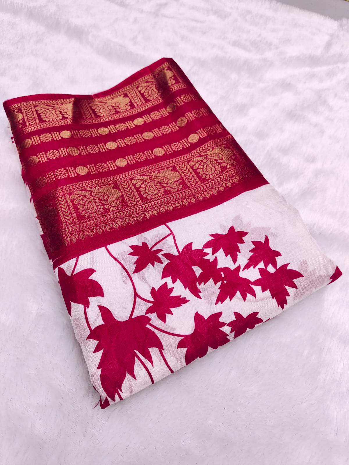 LUXURIOUS DOLA SILK SAREES - Image 7