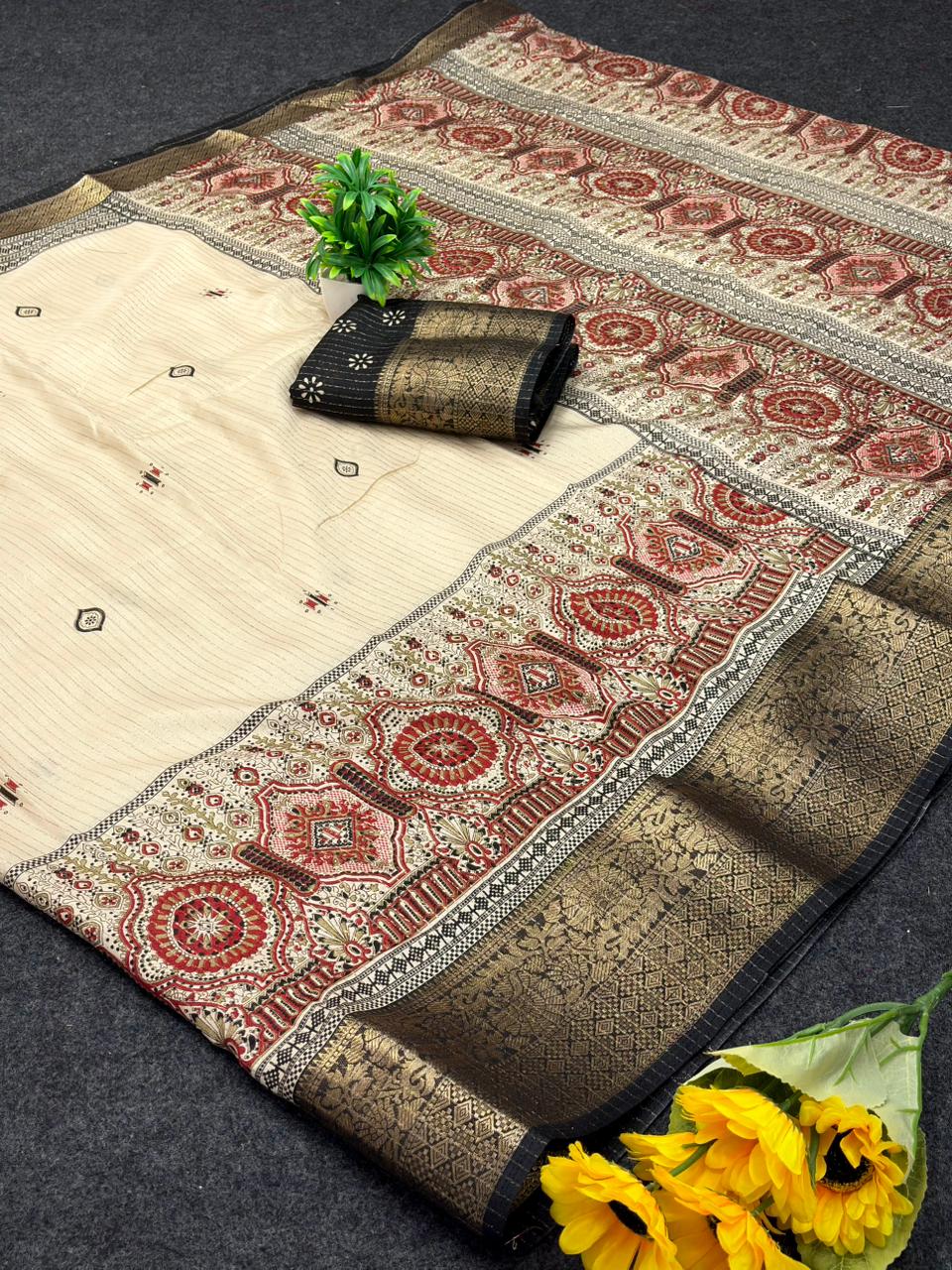 LUXURIOUS DOLA SILK SAREES-2 - Image 3