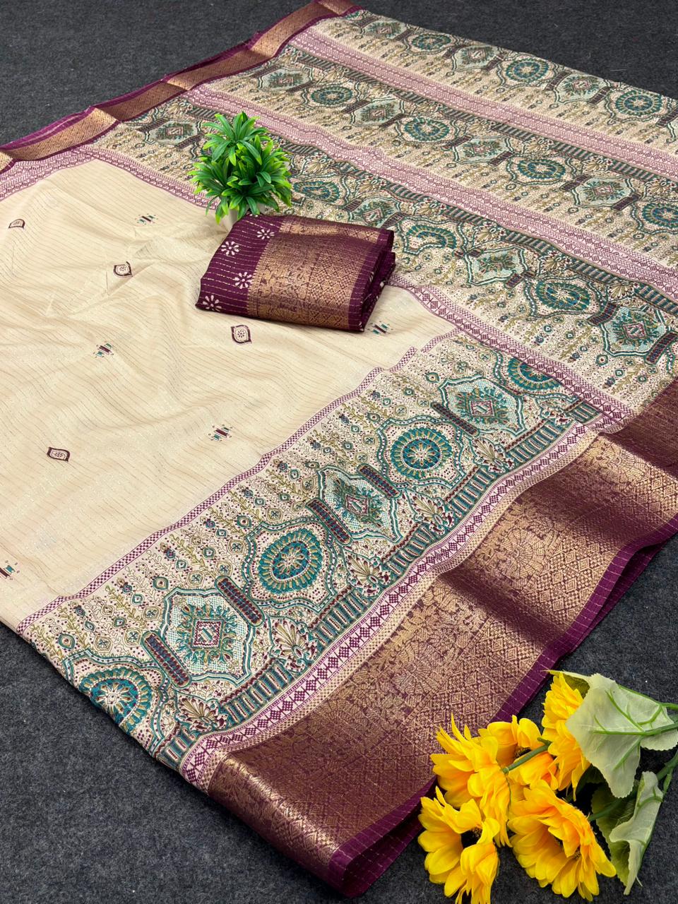 LUXURIOUS DOLA SILK SAREES-2 - Image 4