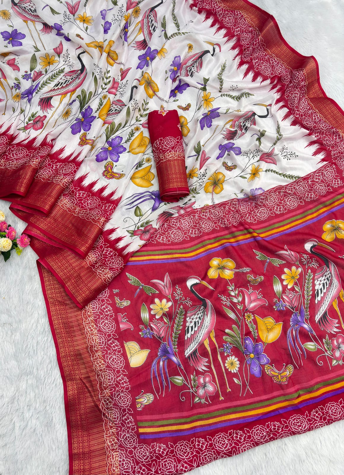 LUXURIOUS DOLA SILK SAREES-2 - Image 5