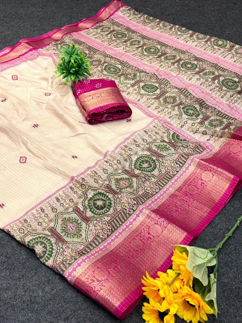 LUXURIOUS DOLA SILK SAREES-2 - Image 6