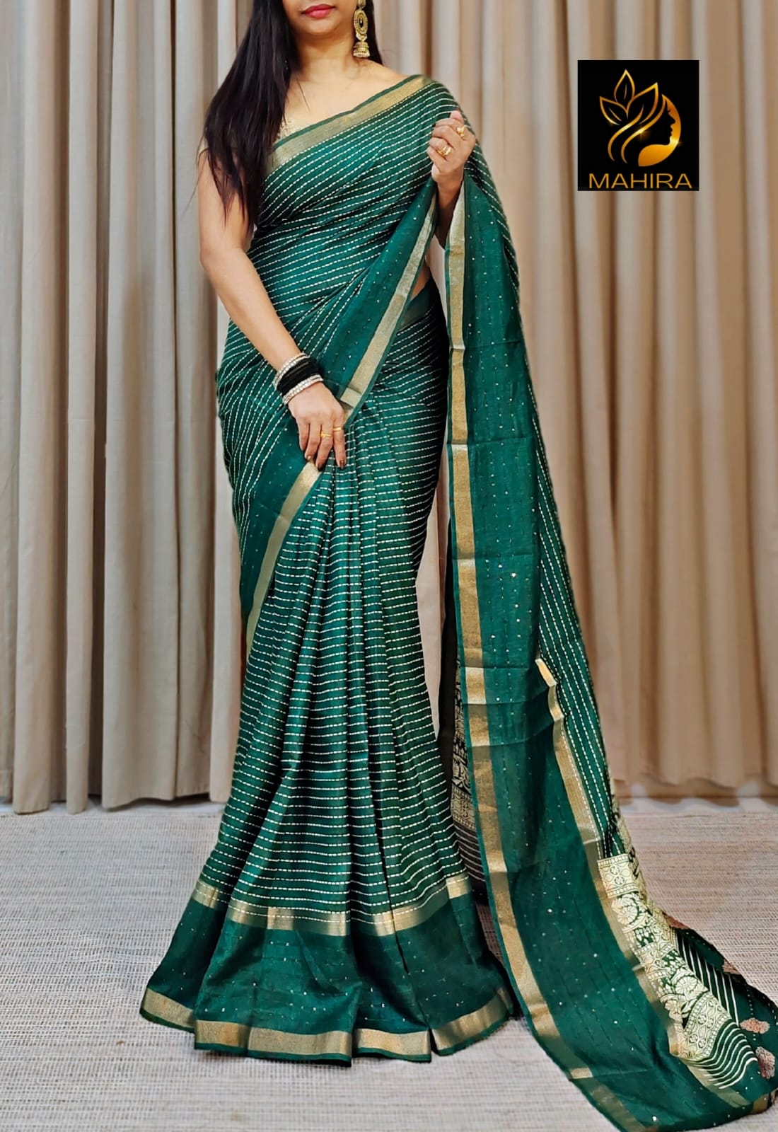 LUXURIOUS DOLA SILK SAREES-2 - Image 10