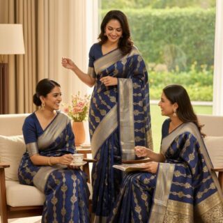 PREMIUM BANARASI COTTON SOFT SILK SAREES
