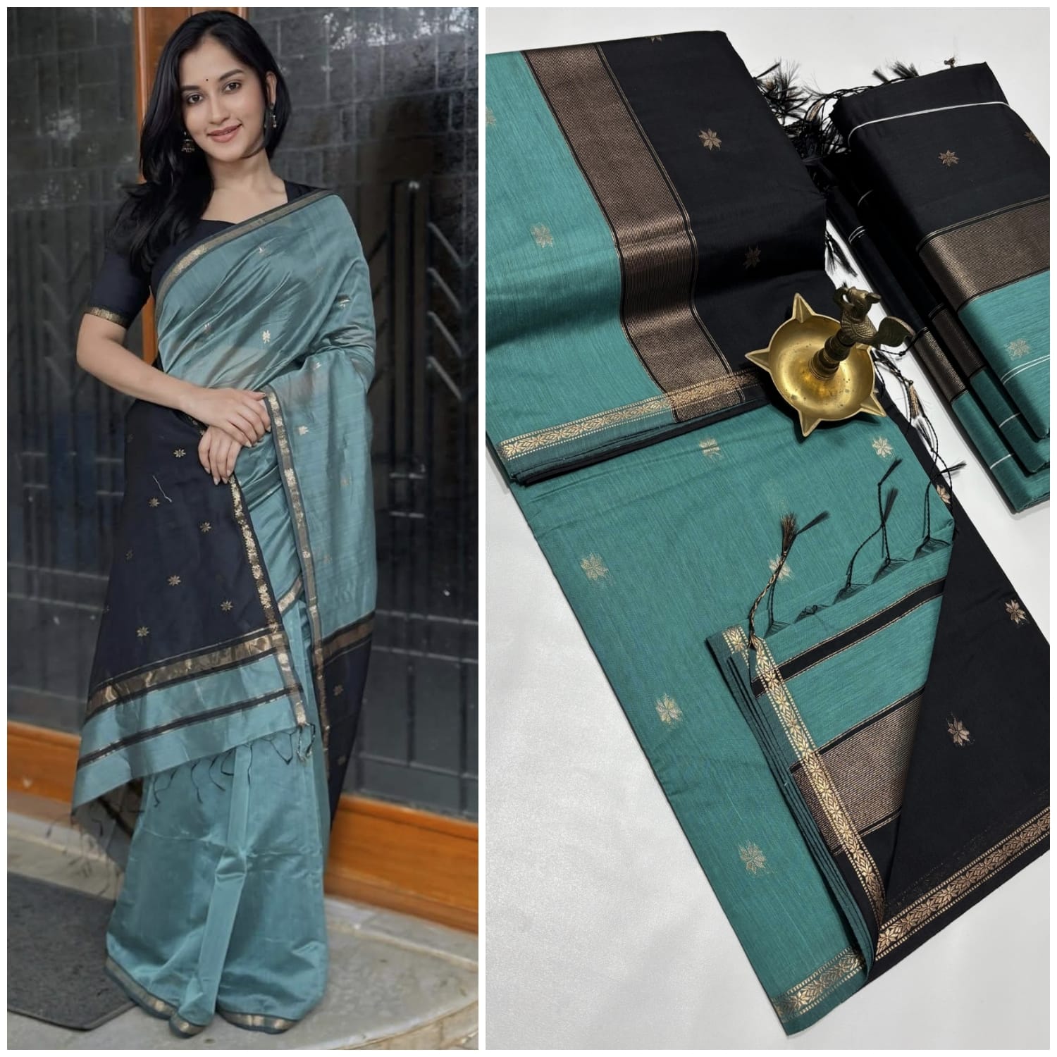 PREMIUM COTTON SILK SAREES-2 - Image 9