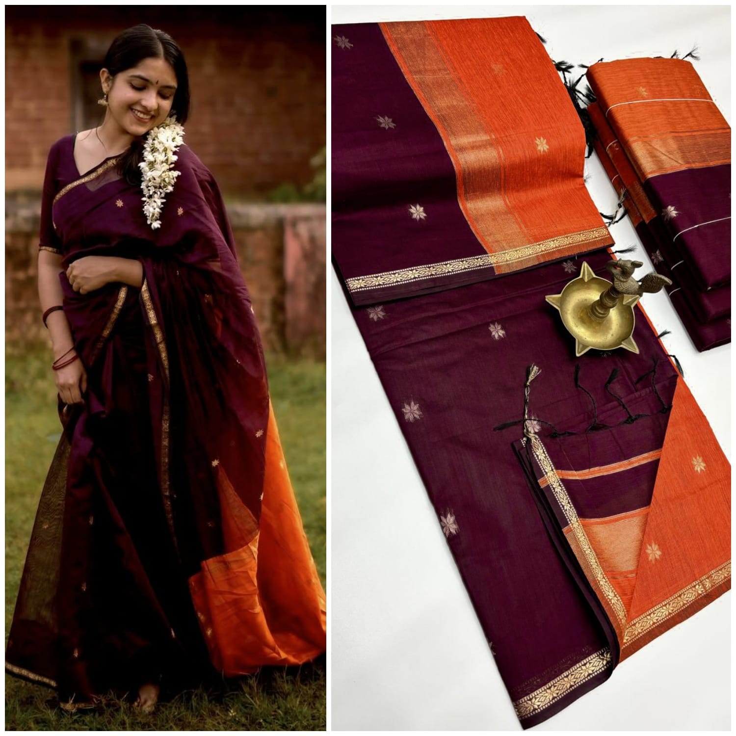 PREMIUM COTTON SILK SAREES-2 - Image 7