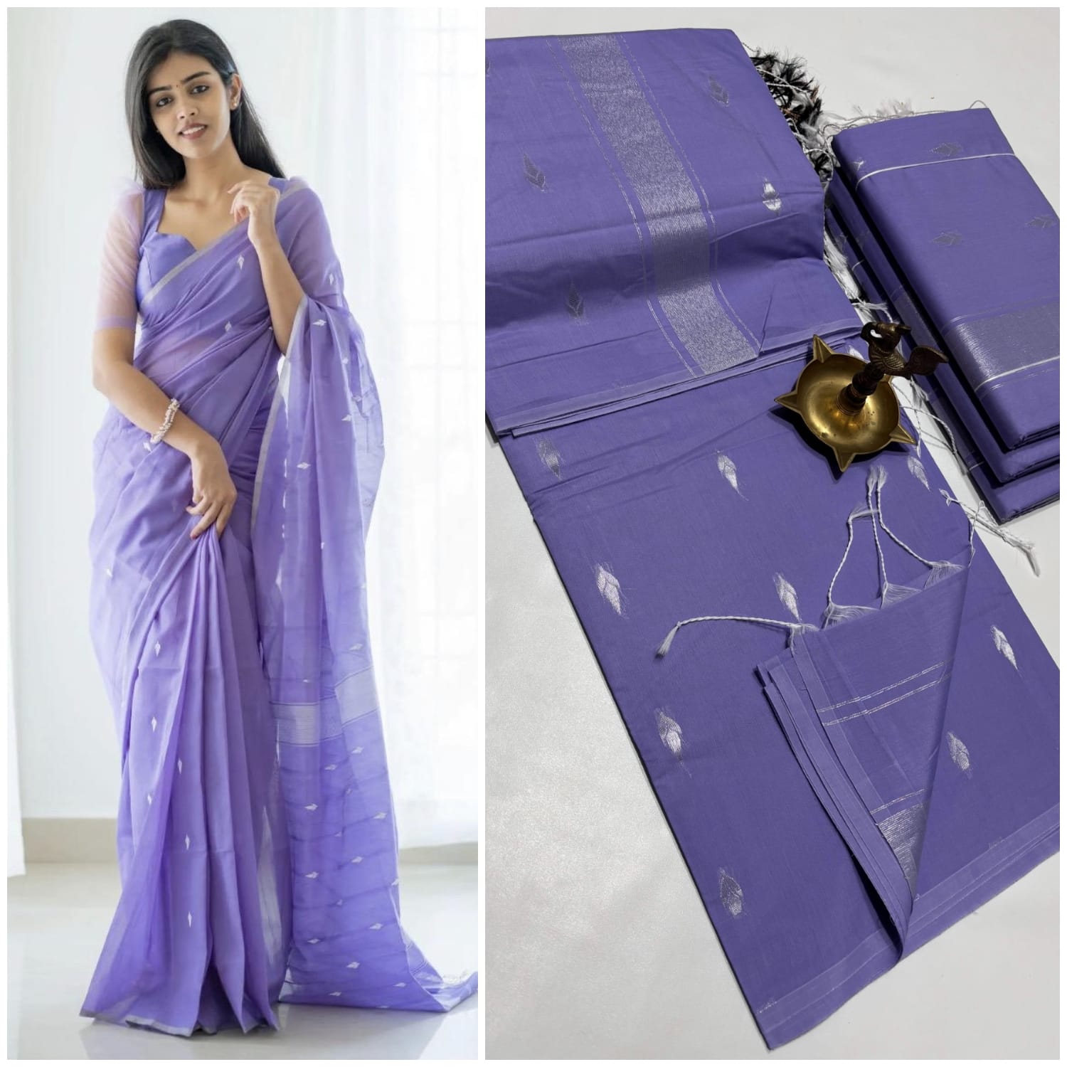 PREMIUM COTTON SILK SAREES-2 - Image 6