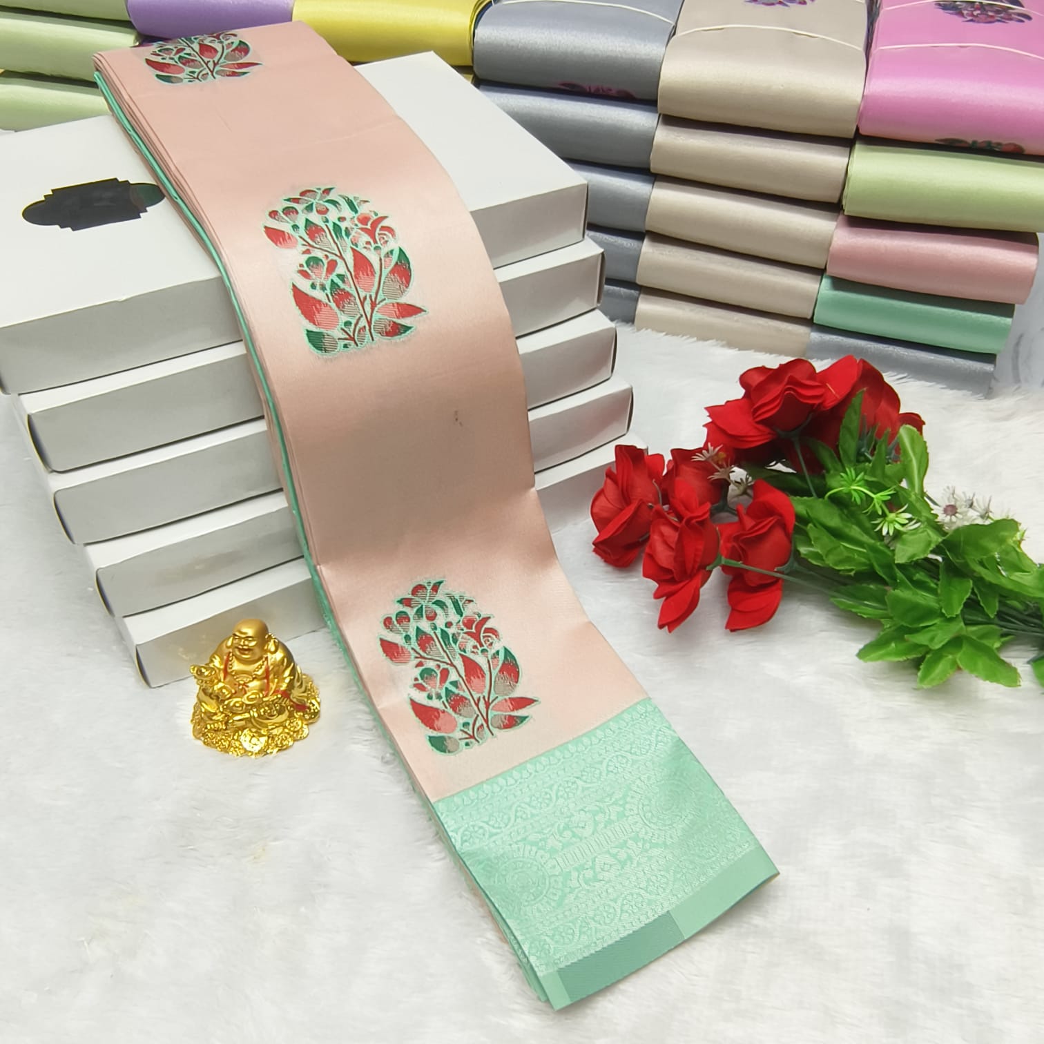 LIGHT WEIGHT SOFT SILK SAREES - Image 9