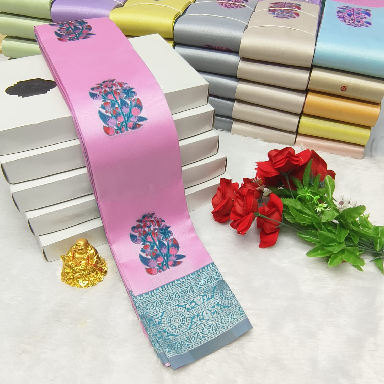 LIGHT WEIGHT SOFT SILK SAREES-2