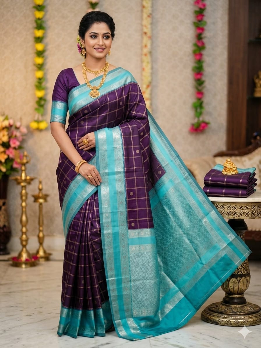 NEW TRENDING SILK SAREES-2 - Image 3