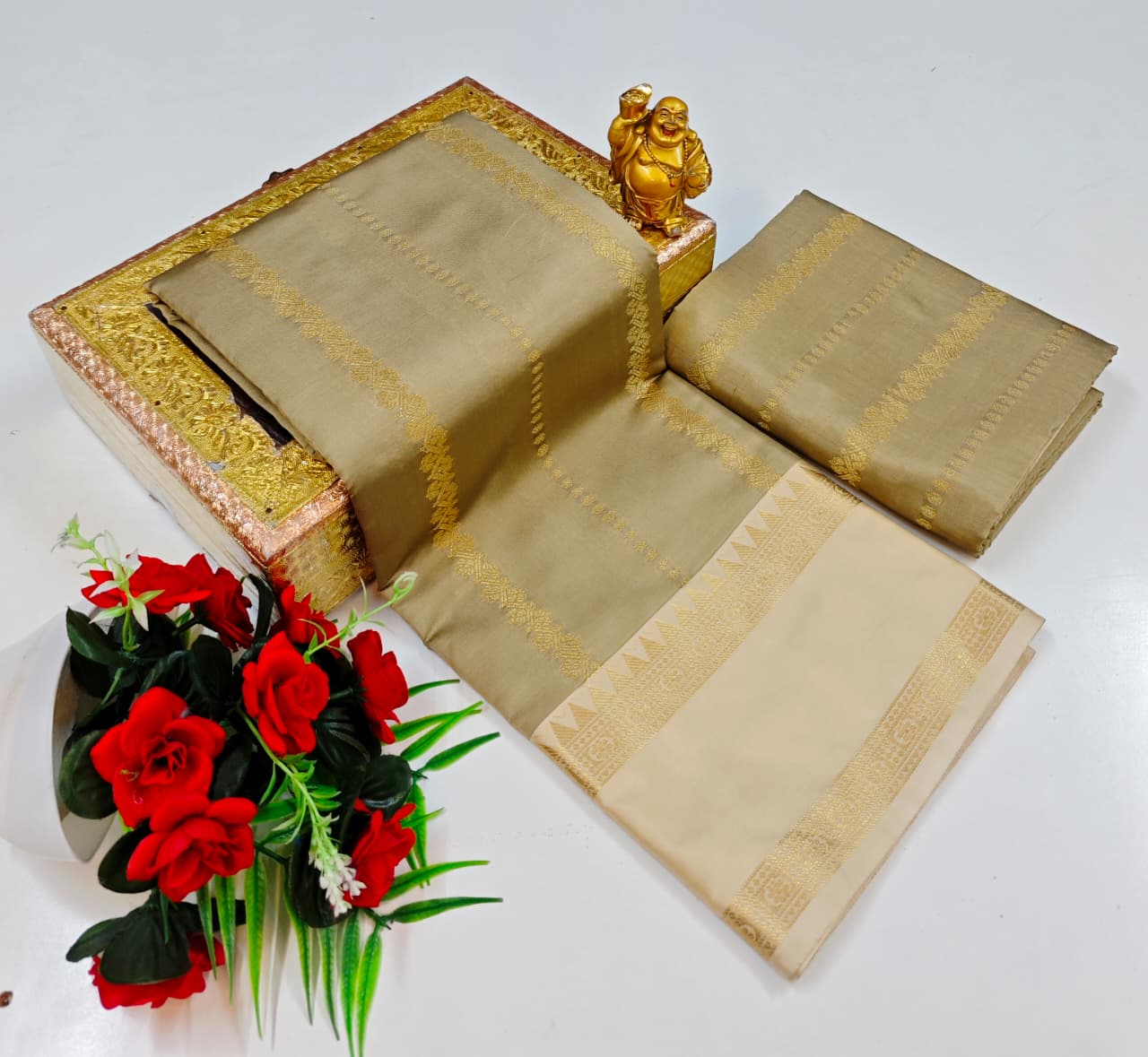 BANARASI COTTON SOFT SILK SAREES - Image 7